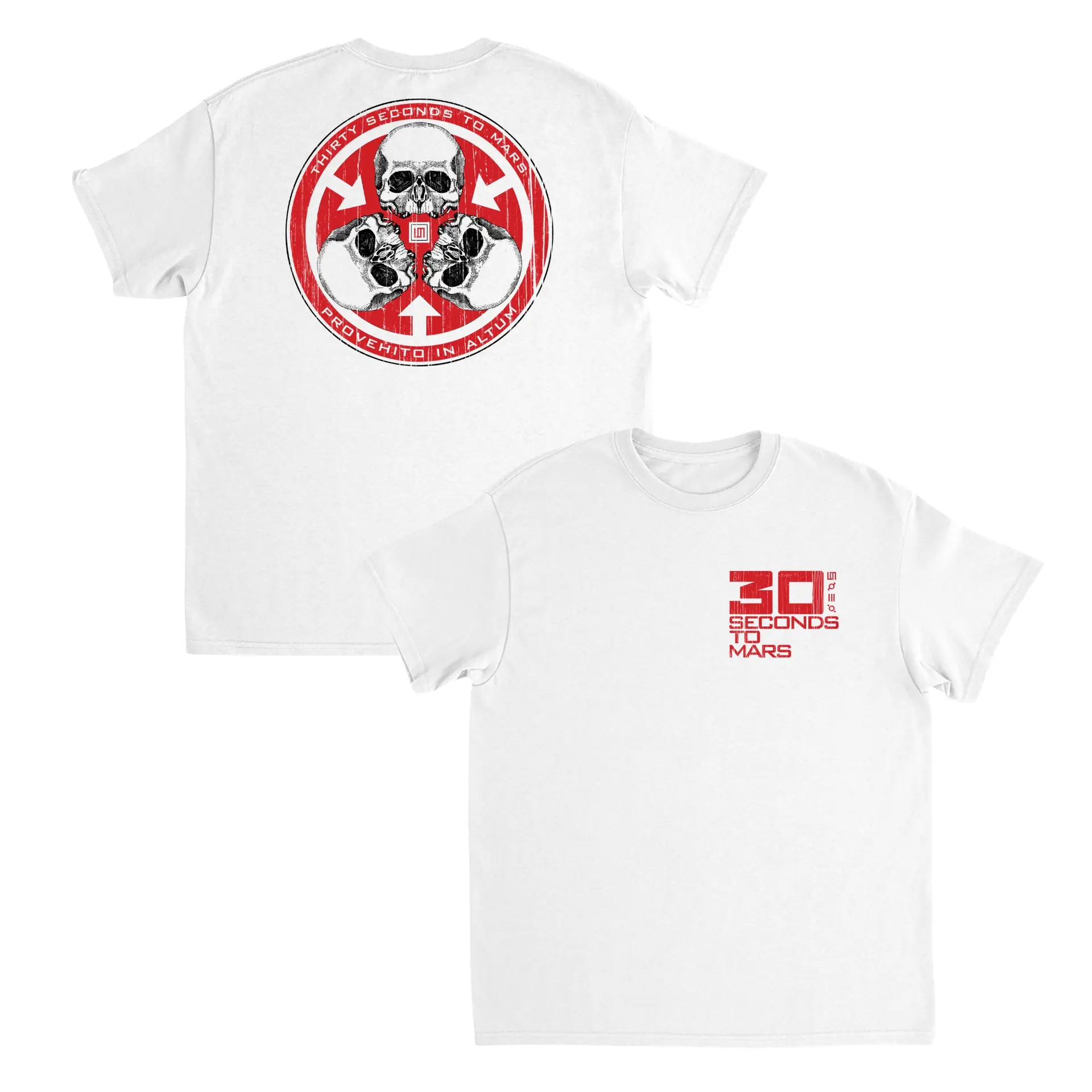 30STM DISTRESSED LOGO TEE