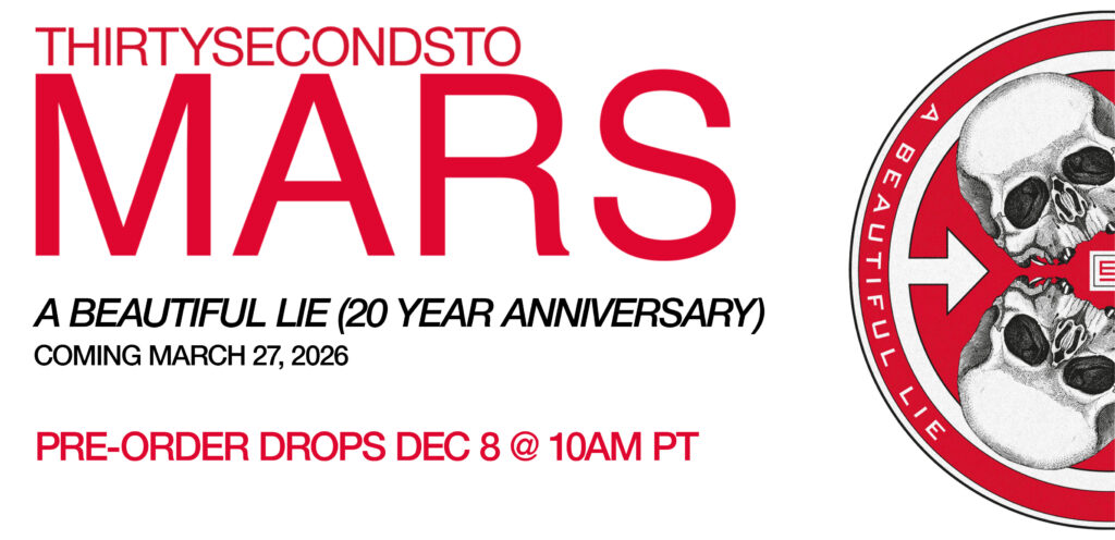 Thirty Seconds to Mars A Beautiful Lie 20 Year Anniversary
